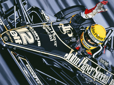 Ayrton Limited Edition on Canvas Ayrton Limited Edition on Canvas