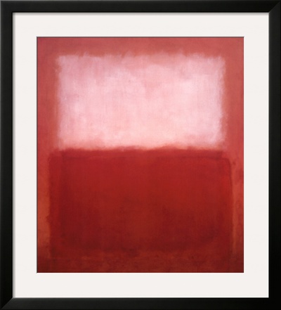White over Red Framed Print White over Red Framed Print