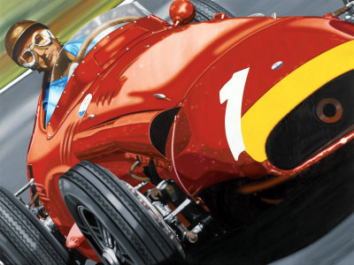 Fangio Limited Edition on Canvas Fangio Limited Edition on Canvas