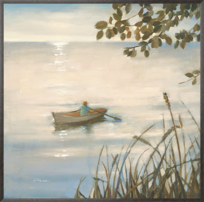 Blue Skies Framed Canvas Print Blue Skies Framed Canvas Print