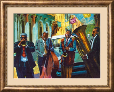Cuban Celebration Framed Print Cuban Celebration Framed Print