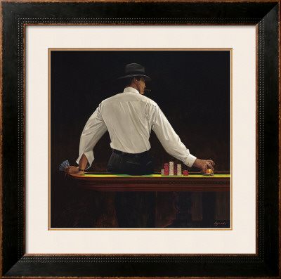 Winning Hand Framed Print Winning Hand Framed Print