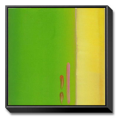 Lime Abstract Framed Limited Edition on Canvas Lime Abstract Framed Limited Edition on Canvas