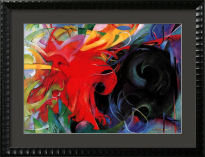 Fighting Forms Framed Print Fighting Forms Framed Print