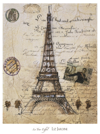 La Tour Eiffel Print La Tour Eiffel Print