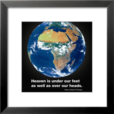 Heaven and Earth Framed Print Heaven and Earth Framed Print