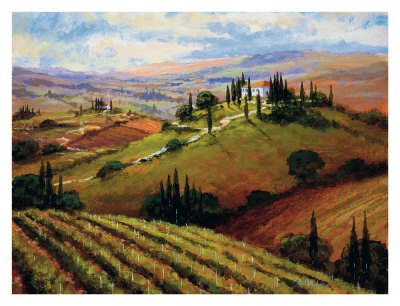 Tuscan Afternoon Print Tuscan Afternoon Print