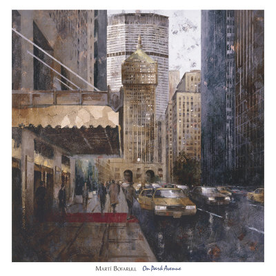On Park Avenue Print On Park Avenue Print