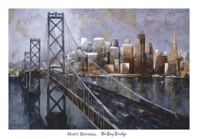 The Bay Bridge Print The Bay Bridge Print