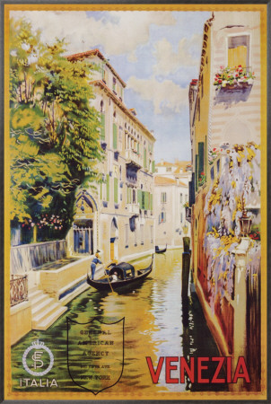 Venezia Framed Canvas Print Venezia Framed Canvas Print