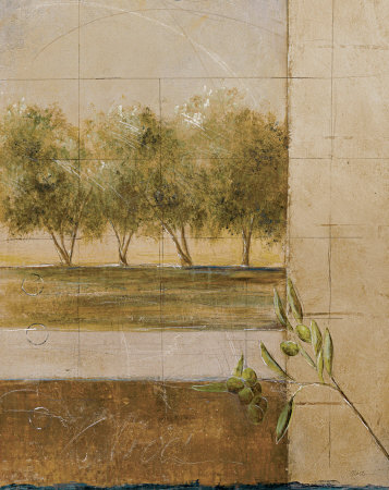 Olive Groves II Print Olive Groves II Print