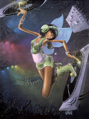 Tinkerbell Limited Edition on Canvas Tinkerbell Limited Edition on Canvas