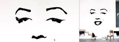 Marilyn Monroe Wall Decal Marilyn Monroe Wall Decal