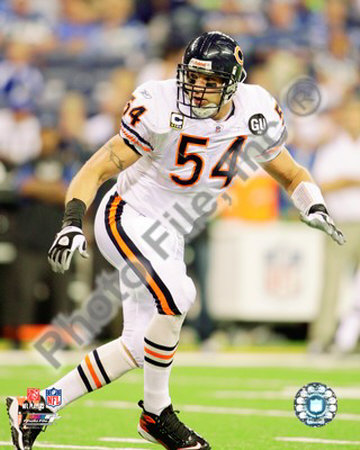 Brian Urlacher 2008 Photograph Brian Urlacher 2008 Photograph