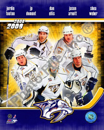 2008-09 Nashville Predators Team Photograph 2008-09 Nashville Predators Team Photograph