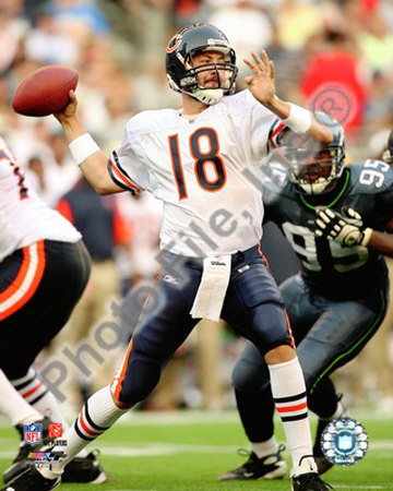 Kyle Orton 2008 Passing Photograph Kyle Orton 2008 Passing Photograph