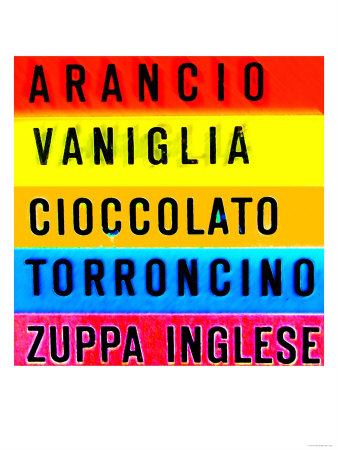 Gelataria, Rome Premium Poster Gelataria, Rome Premium Poster