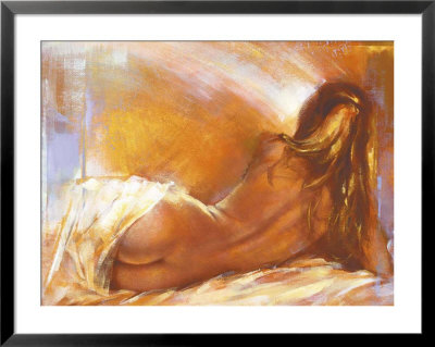 Odalisque I Framed Print Odalisque I Framed Print