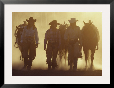 Real Cowgirls Framed Print Real Cowgirls Framed Print