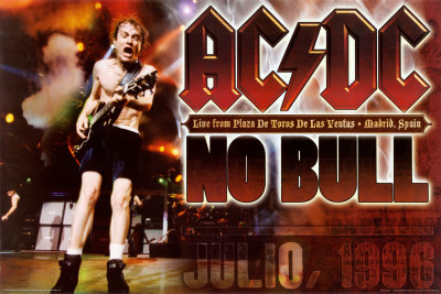 AC/DC - No Bull Angus Poster AC/DC - No Bull Angus Poster