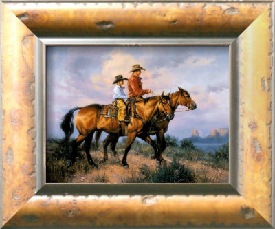 Daddy's Shadow Framed Print Daddy's Shadow Framed Print