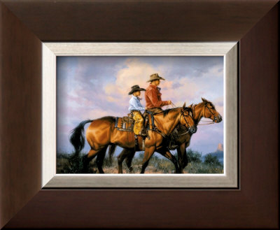Daddy's Shadow Framed Print Daddy's Shadow Framed Print
