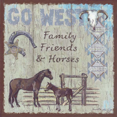 Go West Print Go West Print