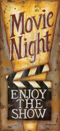 Movie Night Print Movie Night Print