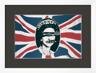 Sex Pistols- God Save The Queen Framed Print Sex Pistols- God Save The Queen Framed Print