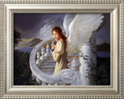 Radiant Angel Framed Print Radiant Angel Framed Print