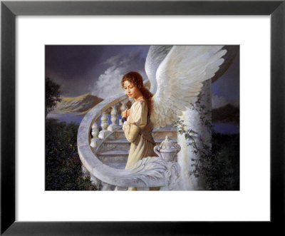 Radiant Angel Framed Print Radiant Angel Framed Print