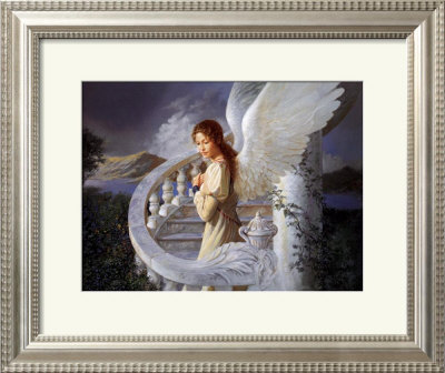 Radiant Angel Framed Print Radiant Angel Framed Print