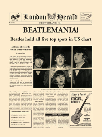 Beatlemania! Print Beatlemania! Print