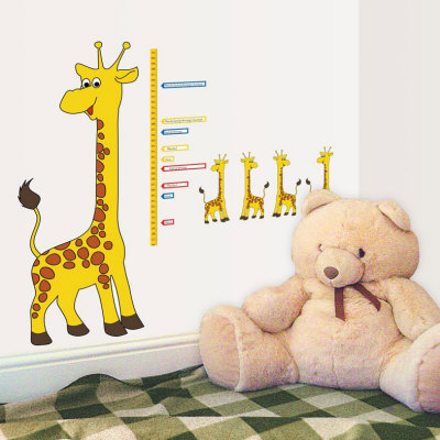 Giraffe Height Chart Wall Decal Giraffe Height Chart Wall Decal