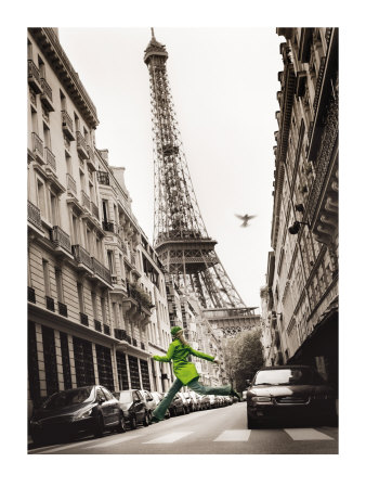 Big Jump in Paris Print Big Jump in Paris Print