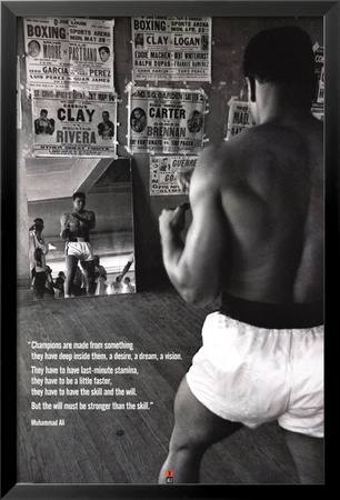 Muhammad Ali- Gym Framed Poster Muhammad Ali- Gym Framed Poster