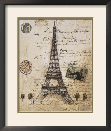La Tour Eiffel Framed Print La Tour Eiffel Framed Print