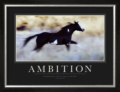 Ambition Framed Print Ambition Framed Print