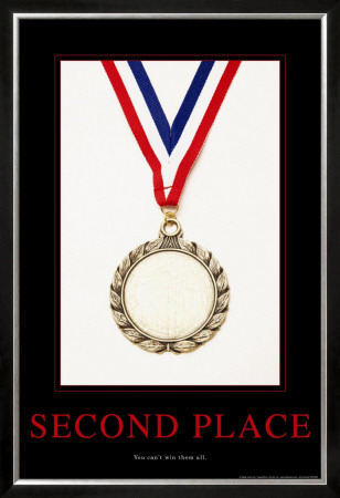 Second Place Framed Poster Second Place Framed Poster