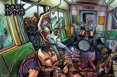Rock Band 2 Poster Rock Band 2 Poster