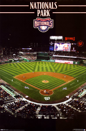 Washington Nationals Park Poster Washington Nationals Park Poster