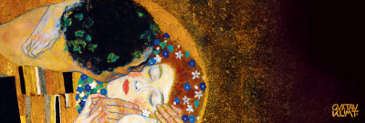 The Kiss, c.1907 (darkened detail) Print The Kiss, c.1907 (darkened detail) Print