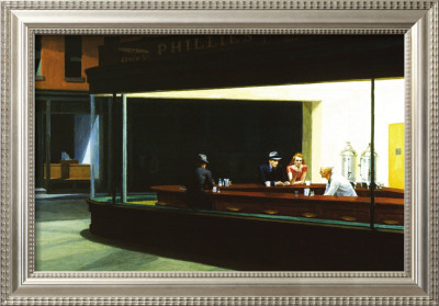 Nighthawks, c.1942 Framed Print Nighthawks, c.1942 Framed Print