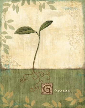 Grow and Bloom I Print Grow and Bloom I Print