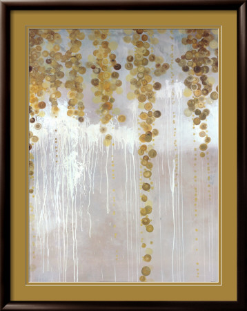 Gold Swirls Framed Print Gold Swirls Framed Print