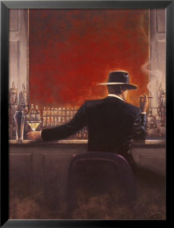 Cigar Bar Framed Print Cigar Bar Framed Print