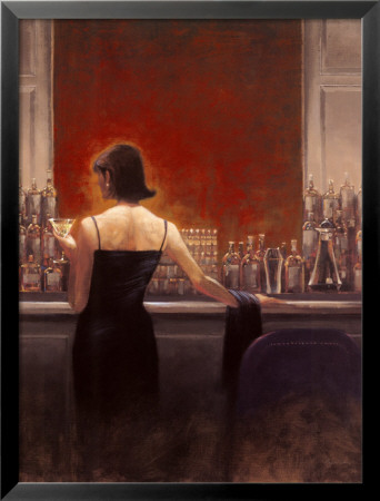 Evening Lounge Framed Print Evening Lounge Framed Print