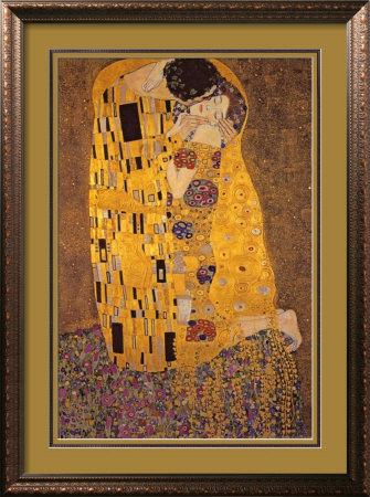 The Kiss, c.1907 Framed Print The Kiss, c.1907 Framed Print