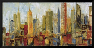 Metro Heights Framed Print Metro Heights Framed Print