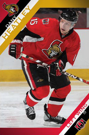 Dany Heatley Poster Dany Heatley Poster